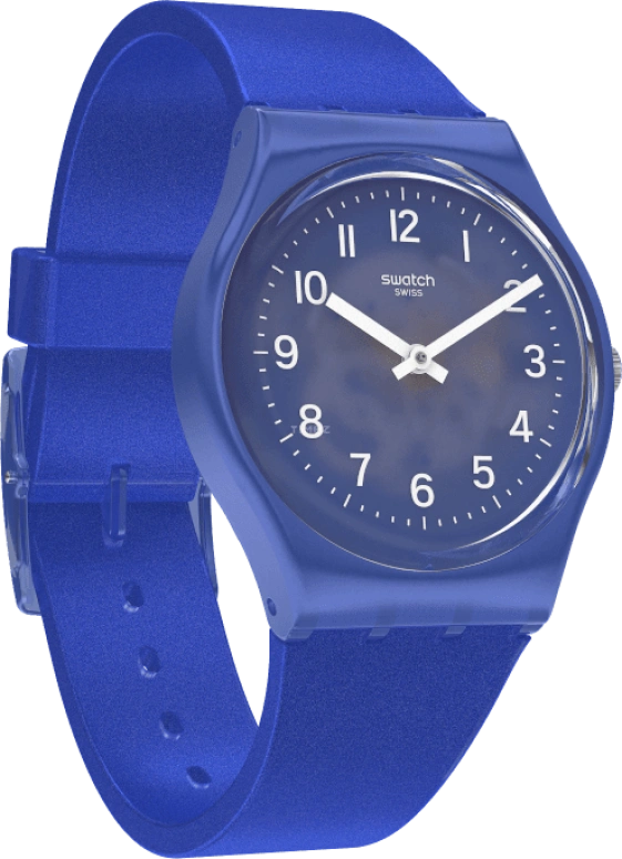Swatch,Originals 34mm,34mm,Blue,Open,GL124
