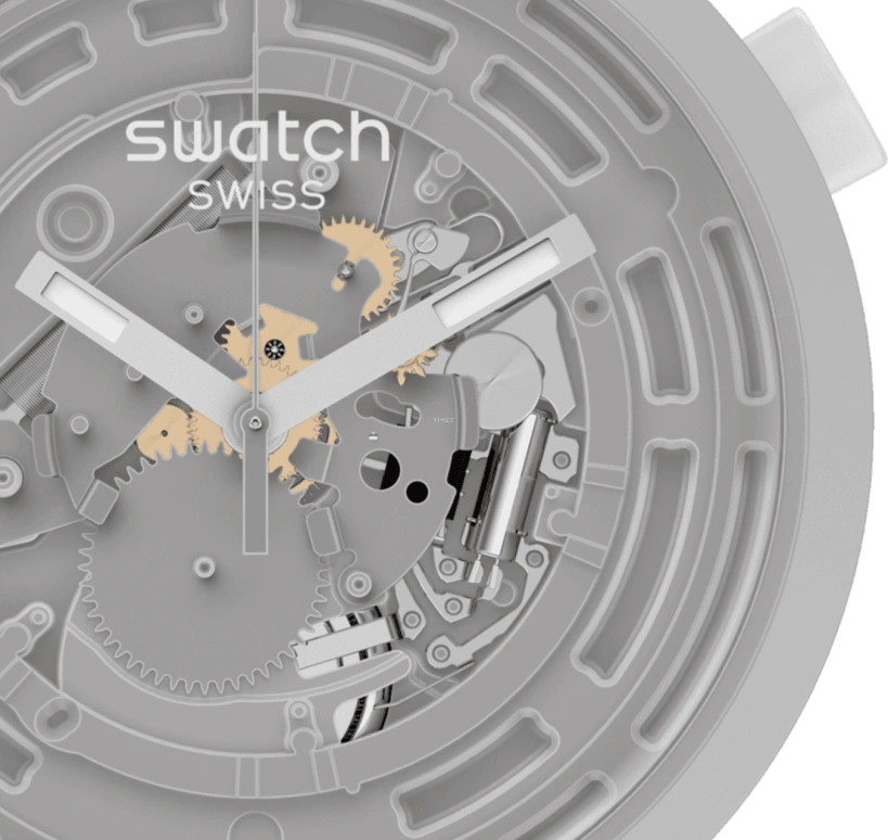 Swatch,THE BOLD 47mm,47mm,Ceramic,SB03M100