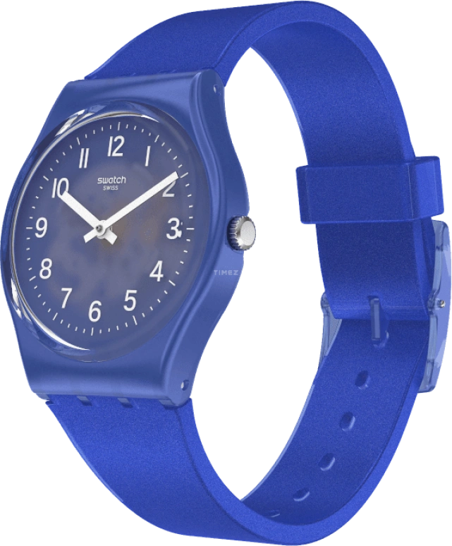 Swatch,Originals 34mm,34mm,Blue,Open,GL124