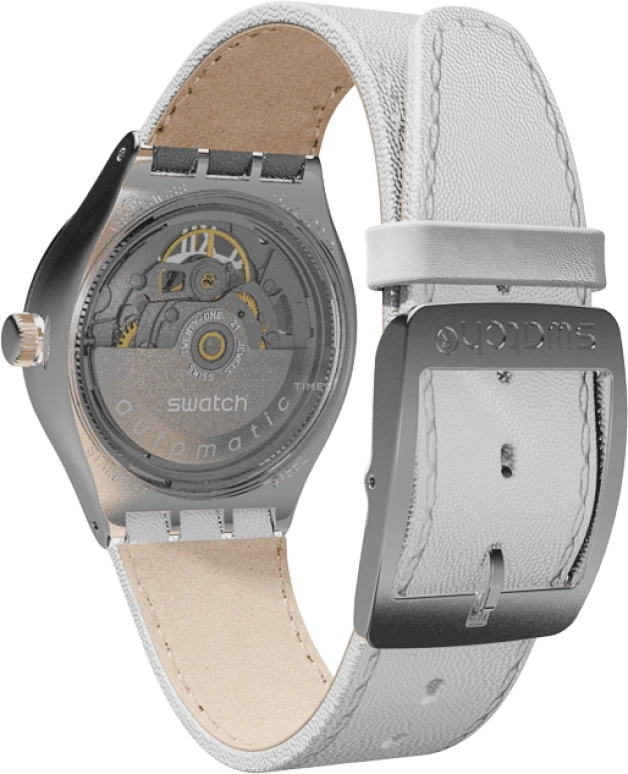 Swatch,IRONY 37.40mm,37.40mm,Stainless Steel,Silver,YAS109