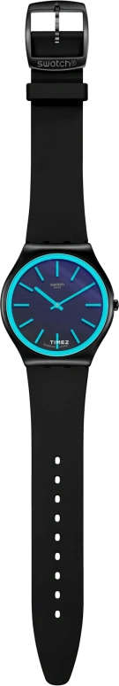 斯沃琪,Swatch Essentials 42毫米,42毫米,不锈钢,黑色,石英,蓝宝石,水晶玻璃,圆形,SS07B111