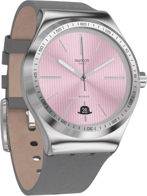 Swatch,IRONY 42mm,42mm,Pink,Open,YIZ404