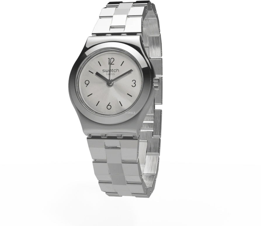 Swatch,IRONY 25mm,25mm,Stainless Steel,Silver,YSS300G