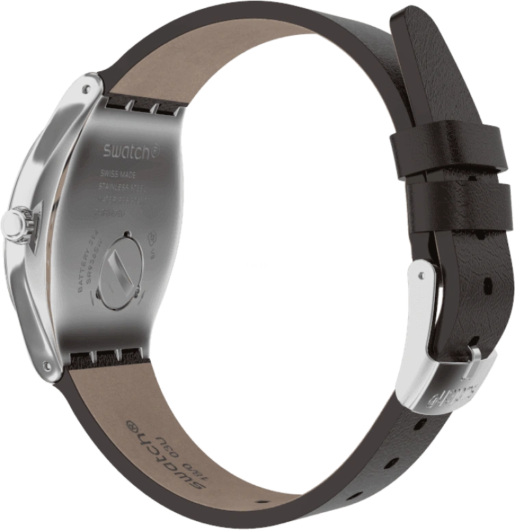 Swatch,IRONY 42.70mm,42.70mm,Stainless Steel,Silver White,YWS101