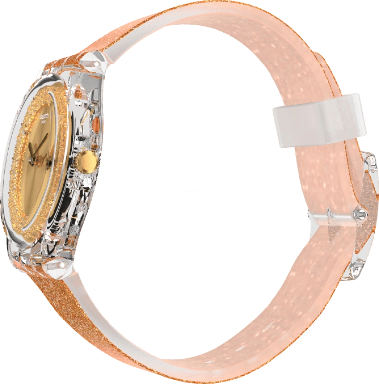 Swatch,Originals 34x39.20mm,34x39.20mm,Plastic,Orange,GE285