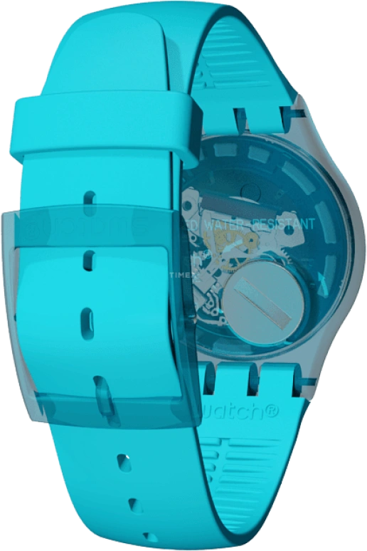 Swatch,Originals 41mm,41mm,Plastic,Blue,SUOL700