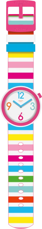 Swatch,Originals 45mm,45mm,Plastic,White,Quartz,Round,PNW106