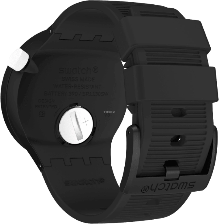 Swatch,THE BOLD 47mm,47mm,Plastic,Gradient,Purple,Sapphire,Crystal Glass,SO27B119