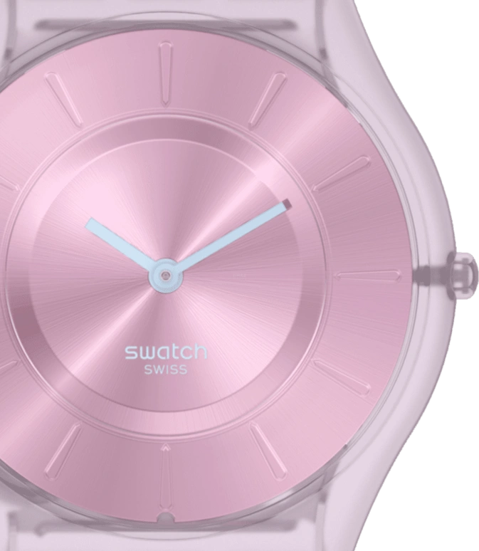 Swatch,SKIN 34mm,34mm,Bioceramic,Purple,Closed,SS08V100