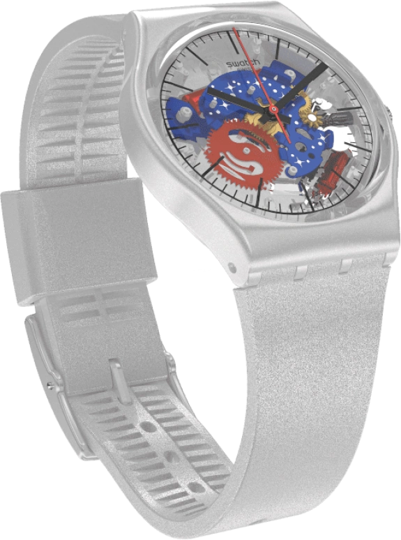 Swatch,Originals 34mm,34mm,Plastic,GZ355