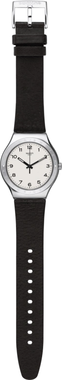 Swatch,IRONY 42.70mm,42.70mm,Stainless Steel,Silver White,YWS101