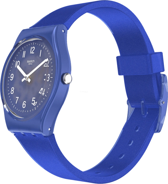 Swatch,Originals 34mm,34mm,Blue,Open,GL124