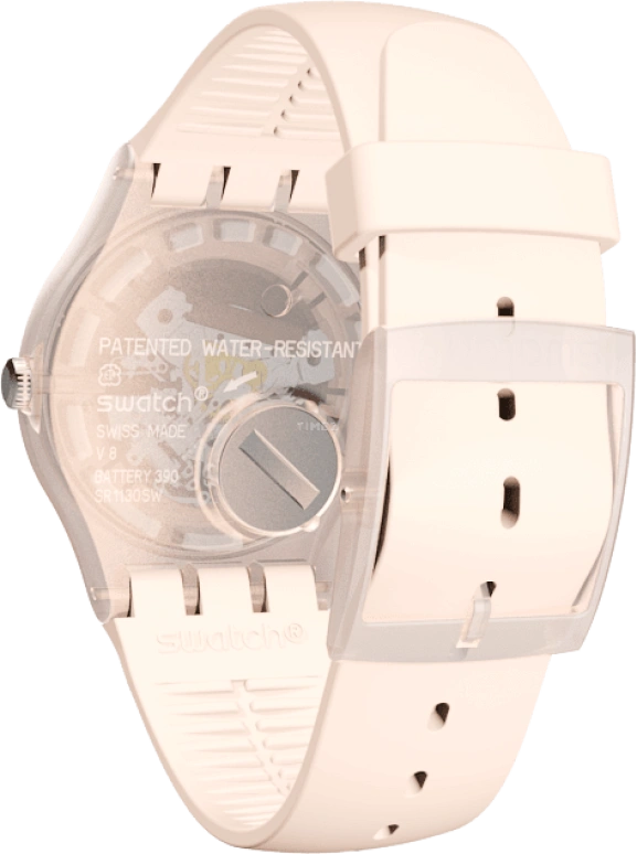 Swatch,Originals 41mm,41mm,Plastic,Pink,SUOT700