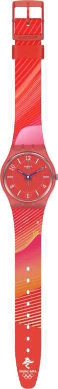 Swatch,Originals 34mm,34mm,Bioceramic,Red,Open,SO28Z105