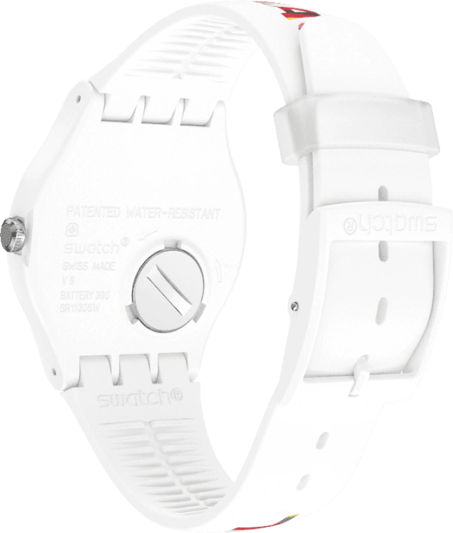 Swatch,Originals 41x47.40mm,41x47.40mm,White,SUOZ330