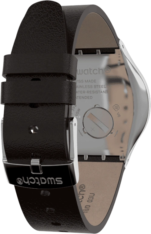 Swatch,IRONY 42.70mm,42.70mm,Stainless Steel,Silver White,YWS101