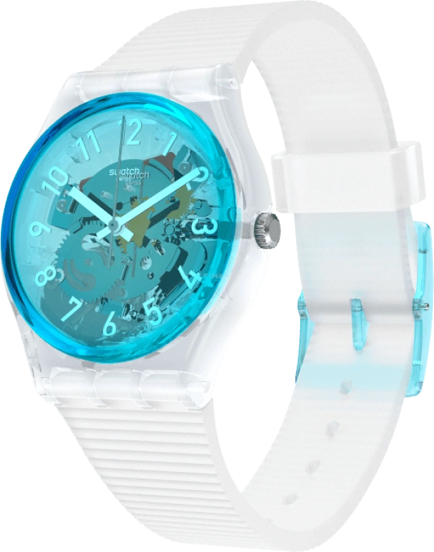 Swatch,Originals 34mm,34mm,Plastic,Blue,Open,GW215