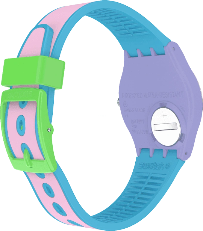 Swatch,Originals 34mm,34mm,Plastic,Yellow,Closed,GZ342