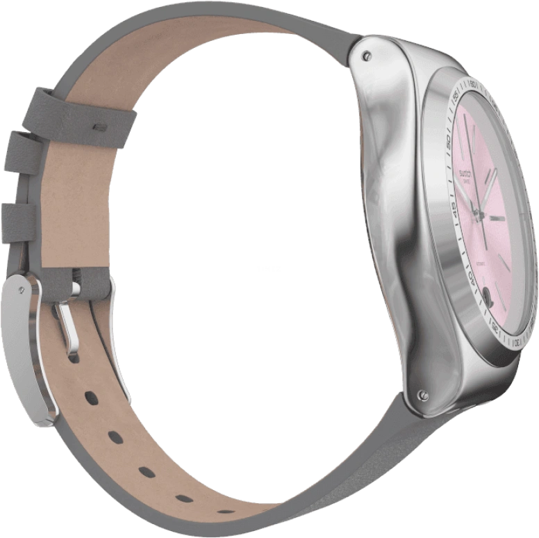 Swatch,IRONY 42mm,42mm,Pink,Open,YIZ404