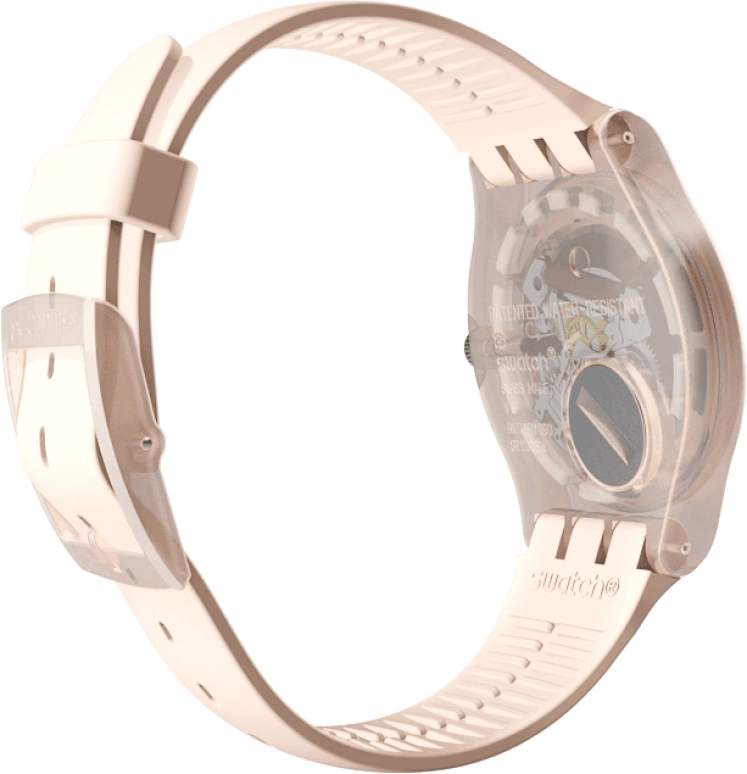 Swatch,Originals 41mm,41mm,Plastic,Pink,SUOT700