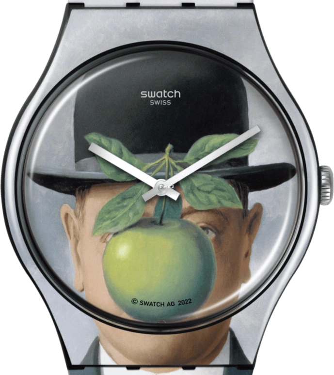 Swatch,Originals 41mm,41mm,Plastic,Grey,Quartz,Sapphire,Round,SUOZ350