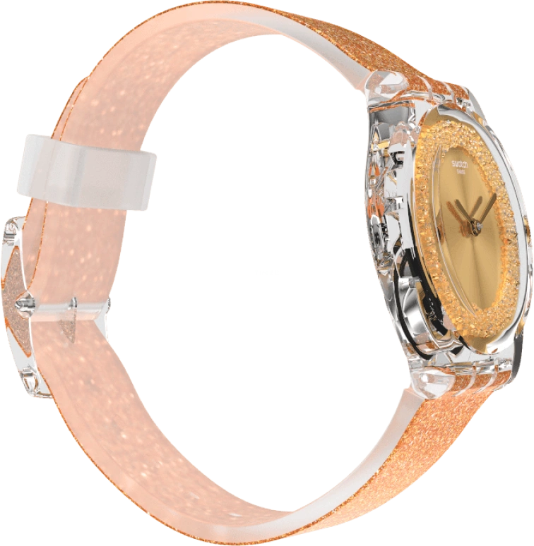 Swatch,Originals 34x39.20mm,34x39.20mm,Plastic,Orange,GE285