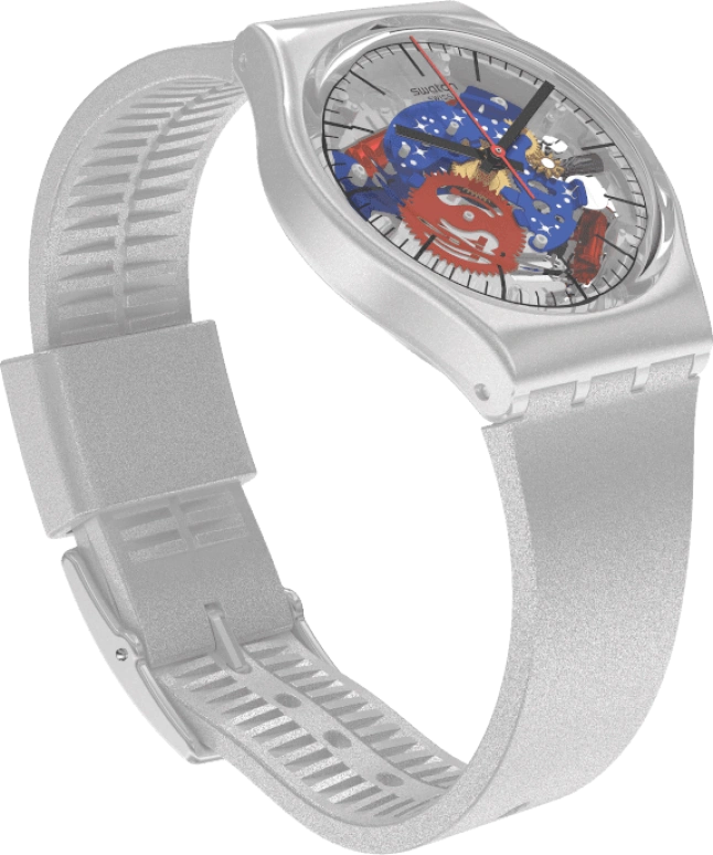 Swatch,Originals 34mm,34mm,Plastic,GZ355