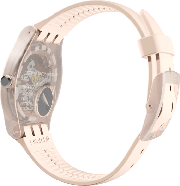 Swatch,Originals 41mm,41mm,Plastic,Pink,SUOT700