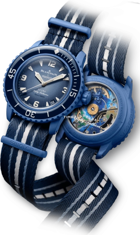 Swatch,BIOCERAMIC 42.30mm,42.30mm,Bioceramic,Blue,Automatic,Day,Sapphire,Glass,SO35A100