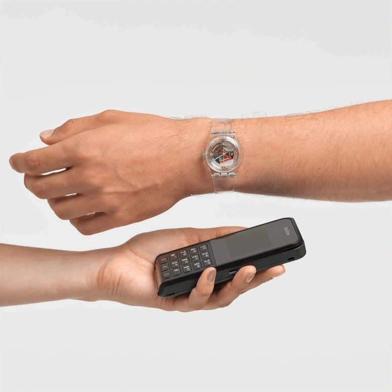 斯沃琪,原创 34毫米,34毫米,生物基,银色,石英,生物基,玻璃,圆形,SO28K109,SO28K109-6000