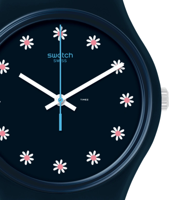 Swatch,Special Edition 34mm,34mm,Plastic,Black,Quartz,Round,GN256