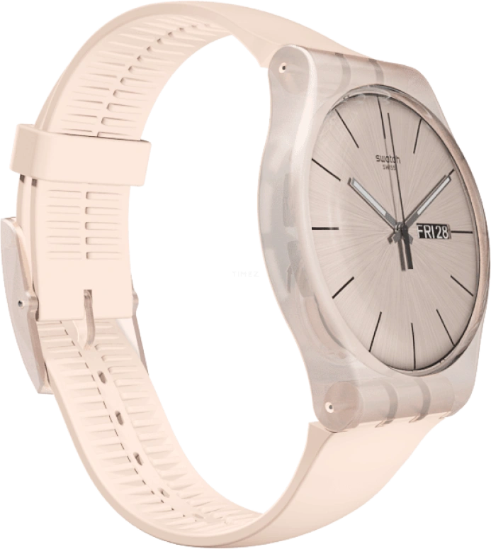 Swatch,Originals 41mm,41mm,Plastic,Pink,SUOT700