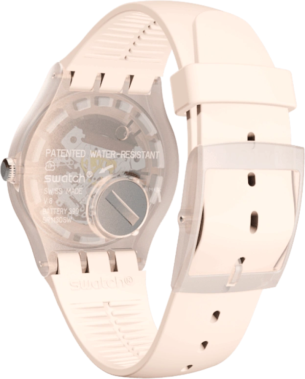 Swatch,Originals 41mm,41mm,Plastic,Pink,SUOT700