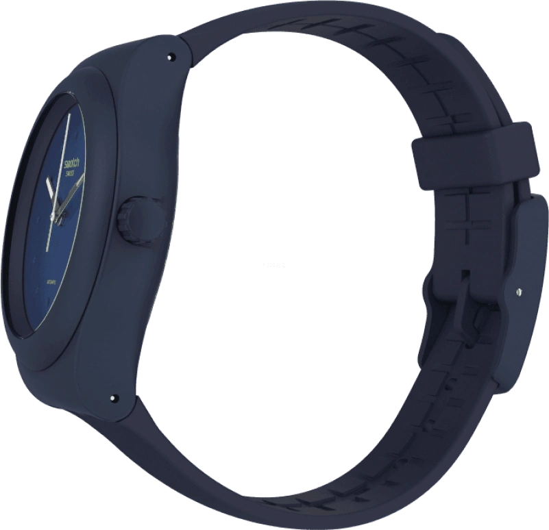 Swatch,Originals 42mm,42mm,Bioceramic,Blue,Quartz,Sapphire,Crystal Glass,Round,SO30N400