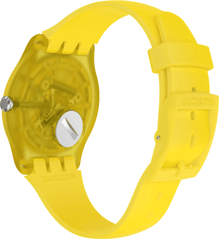 Swatch,Originals 41x47.40mm,41x47.40mm,Plastic,Yellow,SUOJ108