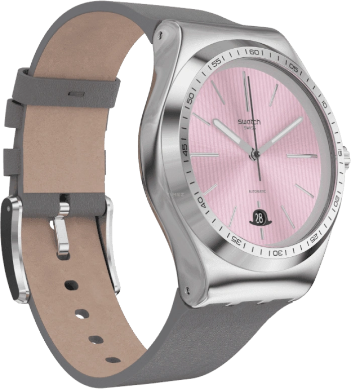 Swatch,IRONY 42mm,42mm,Pink,Open,YIZ404
