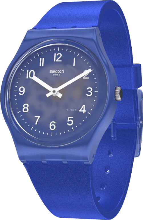 Swatch,Originals 34mm,34mm,Blue,Open,GL124