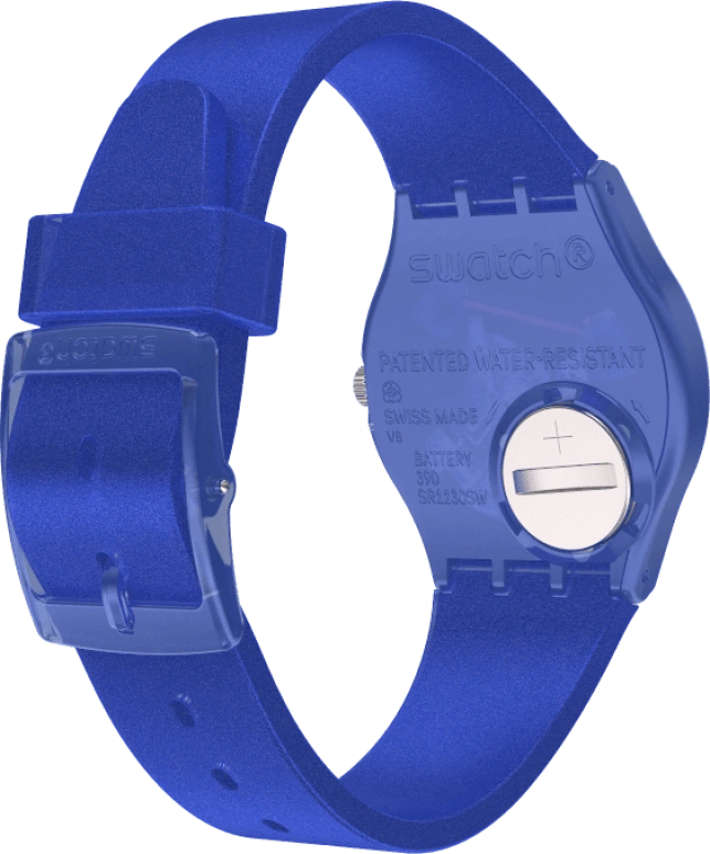 Swatch,Originals 34mm,34mm,Blue,Open,GL124