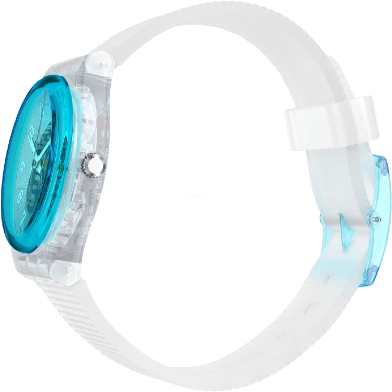 Swatch,Originals 34mm,34mm,Plastic,Blue,Open,GW215