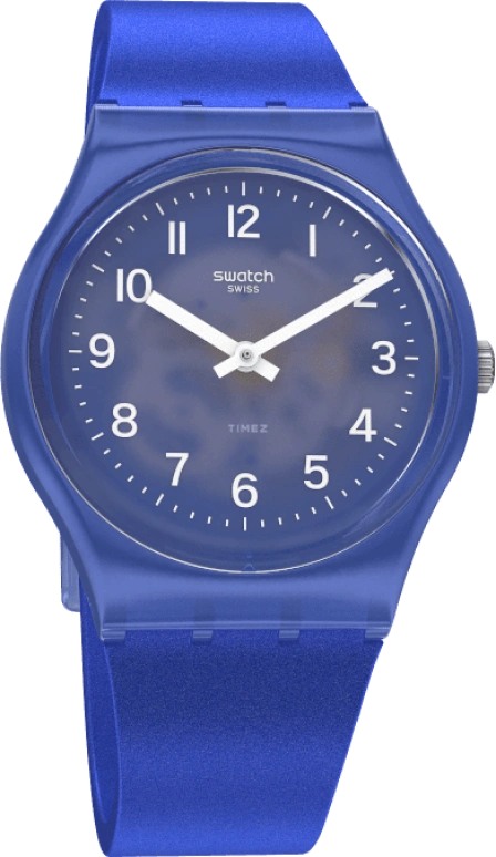 Swatch,Originals 34mm,34mm,Blue,Open,GL124
