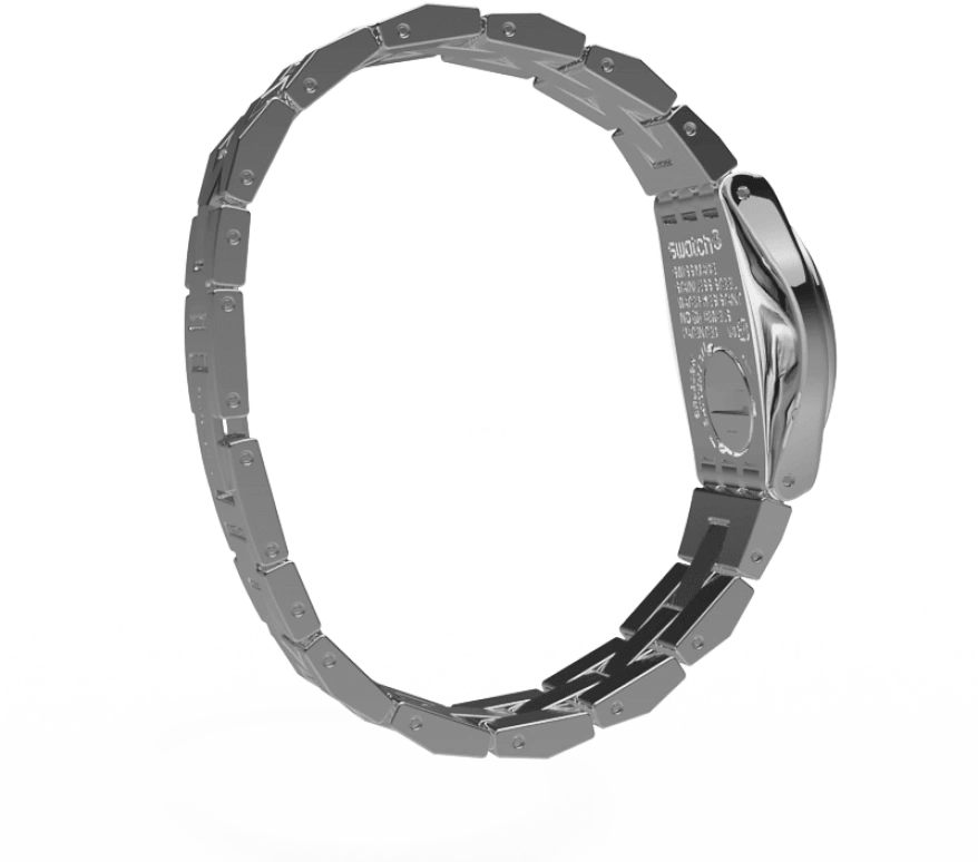 Swatch,IRONY 25mm,25mm,Stainless Steel,Silver,YSS300G