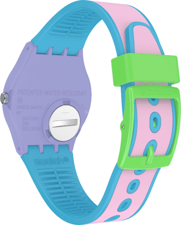 Swatch,Originals 34mm,34mm,Plastic,Yellow,Closed,GZ342
