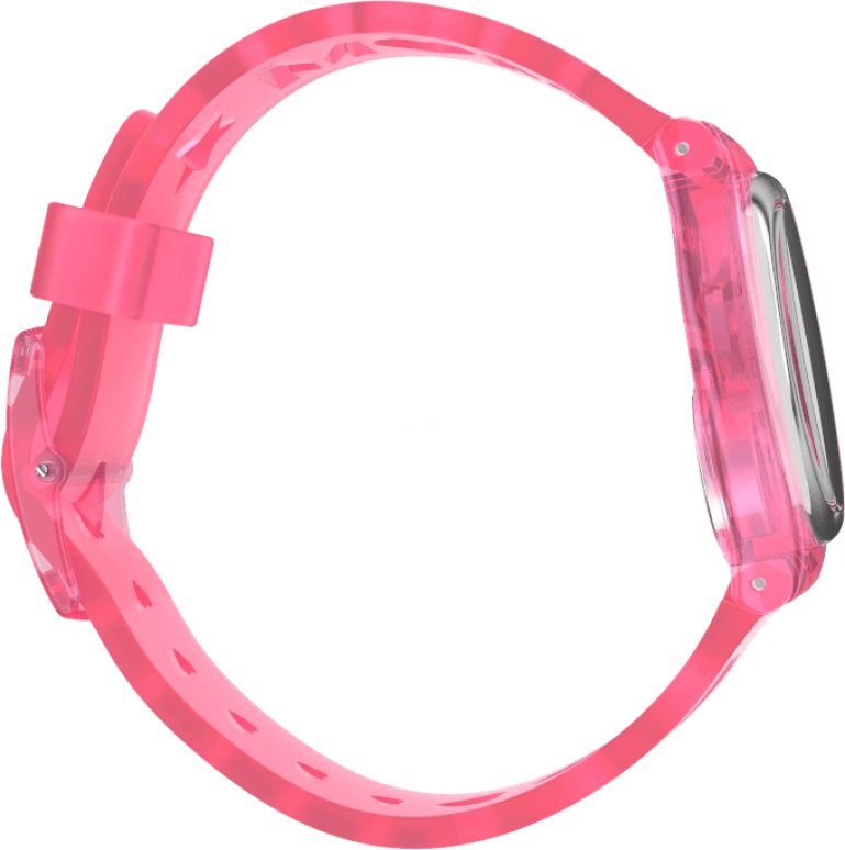 Swatch,Originals 34mm,34mm,Plastic,Pink,Sapphire,Crystal Glass,Open,GZ354