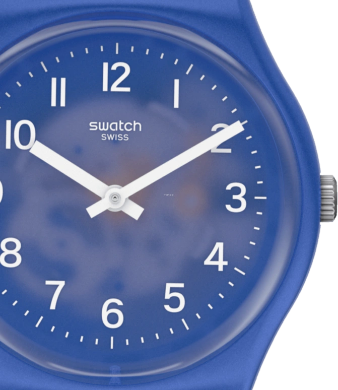 Swatch,Originals 34mm,34mm,Blue,Open,GL124