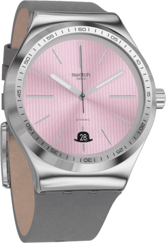 Swatch,IRONY 42mm,42mm,Pink,Open,YIZ404