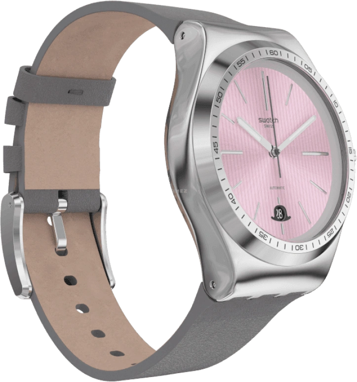 Swatch,IRONY 42mm,42mm,Pink,Open,YIZ404
