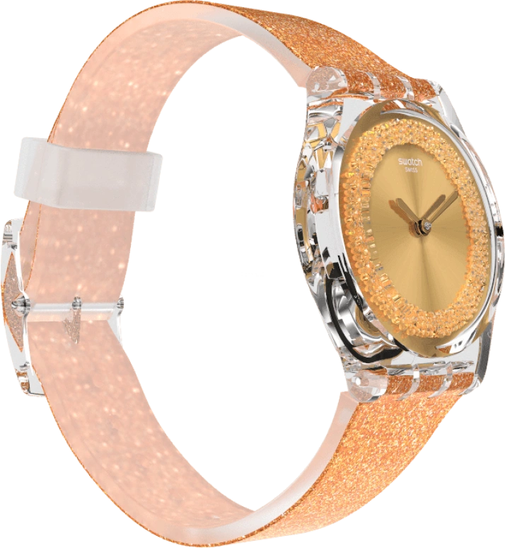 Swatch,Originals 34x39.20mm,34x39.20mm,Plastic,Orange,GE285