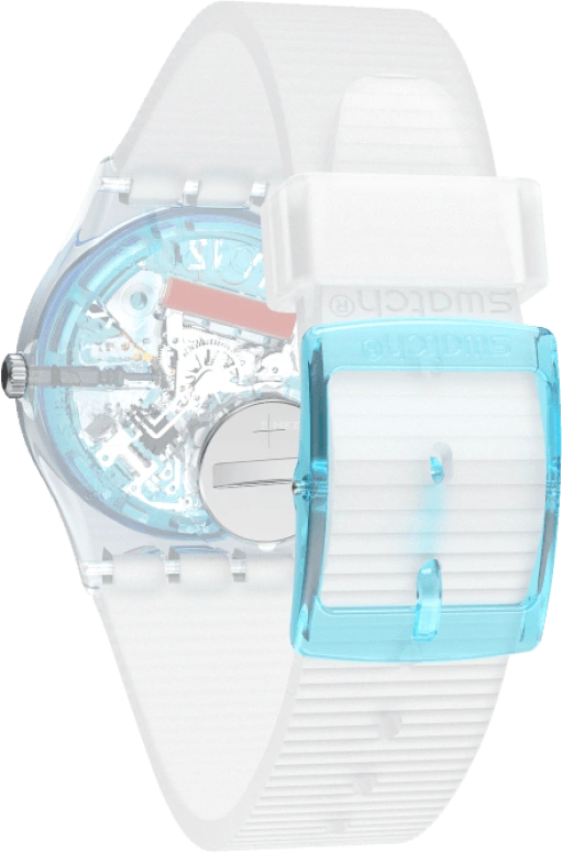 Swatch,Originals 34mm,34mm,Plastic,Blue,Open,GW215