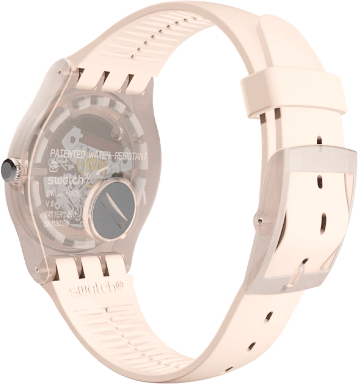 Swatch,Originals 41mm,41mm,Plastic,Pink,SUOT700