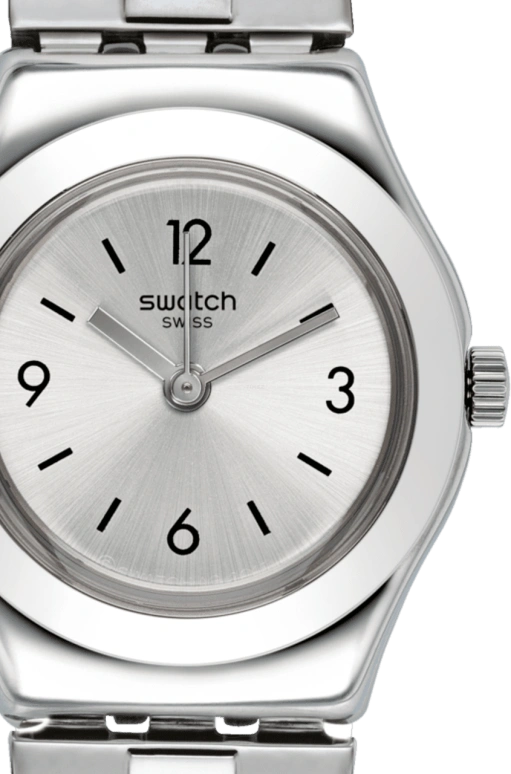 Swatch,IRONY 25mm,25mm,Stainless Steel,Silver,YSS300G